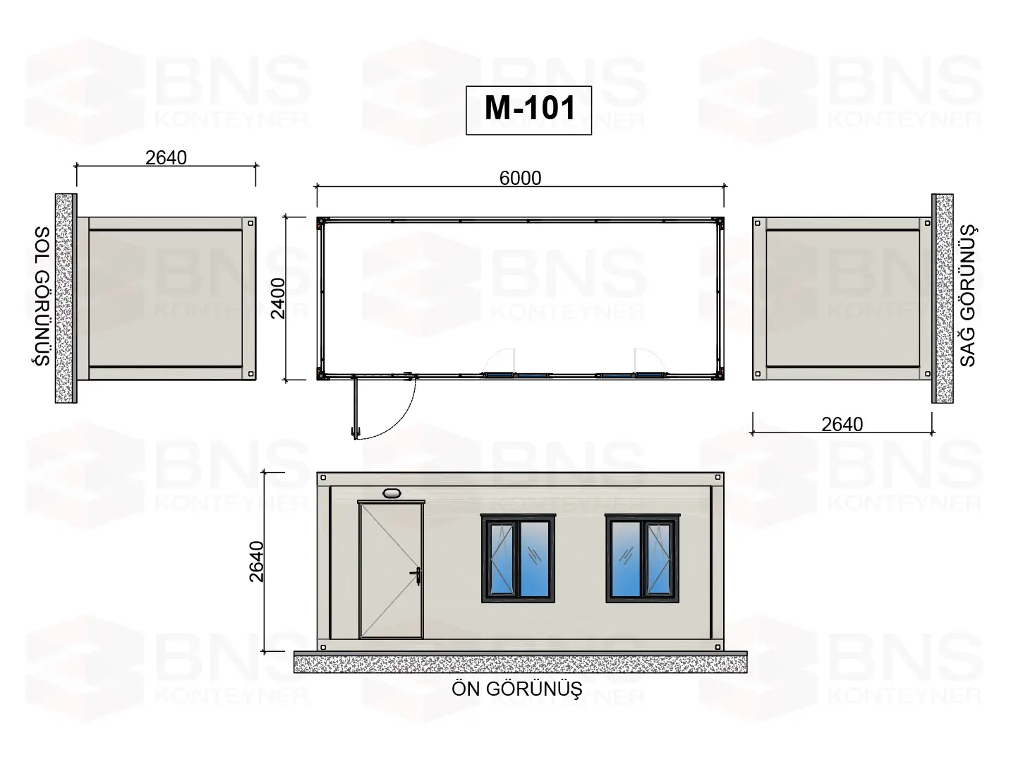 konteyner m101, konteyner-240x600, çalışma konteynerleri